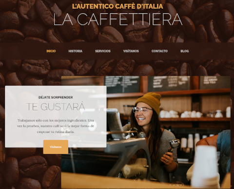 Página Web - LA CAFFETTIERA